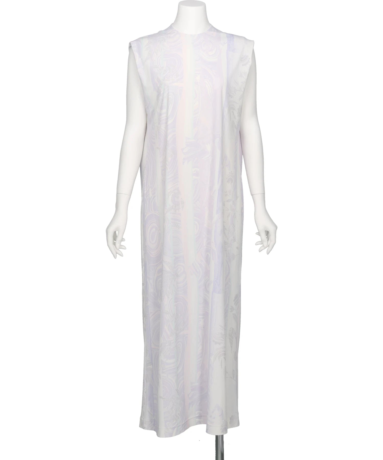 Mame Kurogouchi(マメクロゴウチ) 2026SS MARBLE PRINT JERSEY DRESS MM26SS-JS057