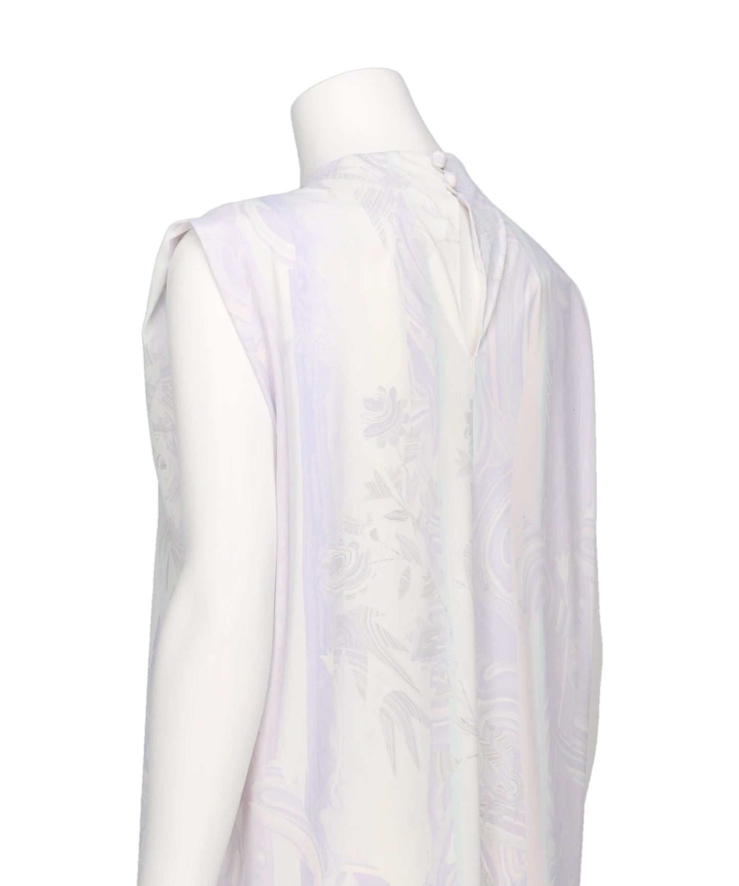 MARBLE PRINT JERSEY DRESS