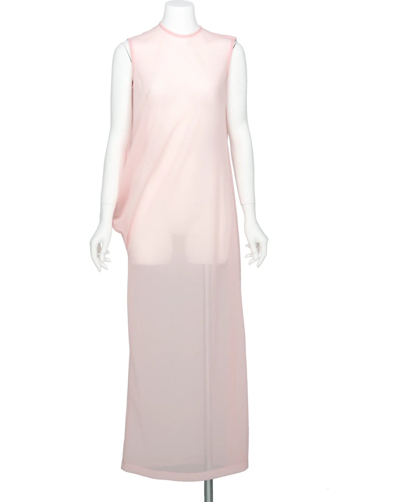 Mame Kurogouchi(マメクロゴウチ) 2026SS DRAPED JERSEY SHEER DRESS