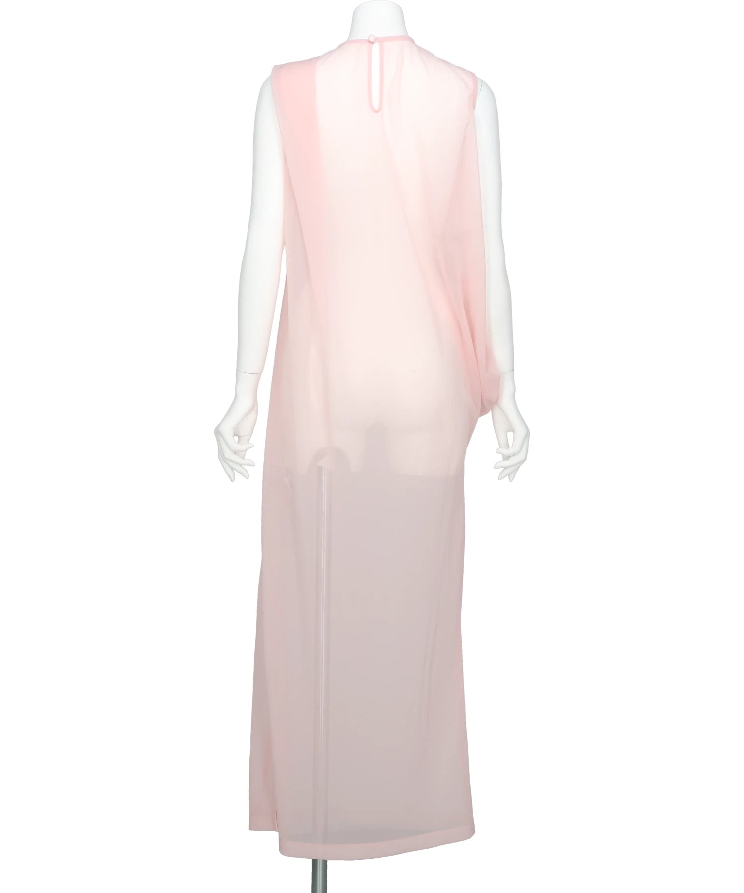 Mame Kurogouchi(マメクロゴウチ) 2026SS DRAPED JERSEY SHEER DRESS