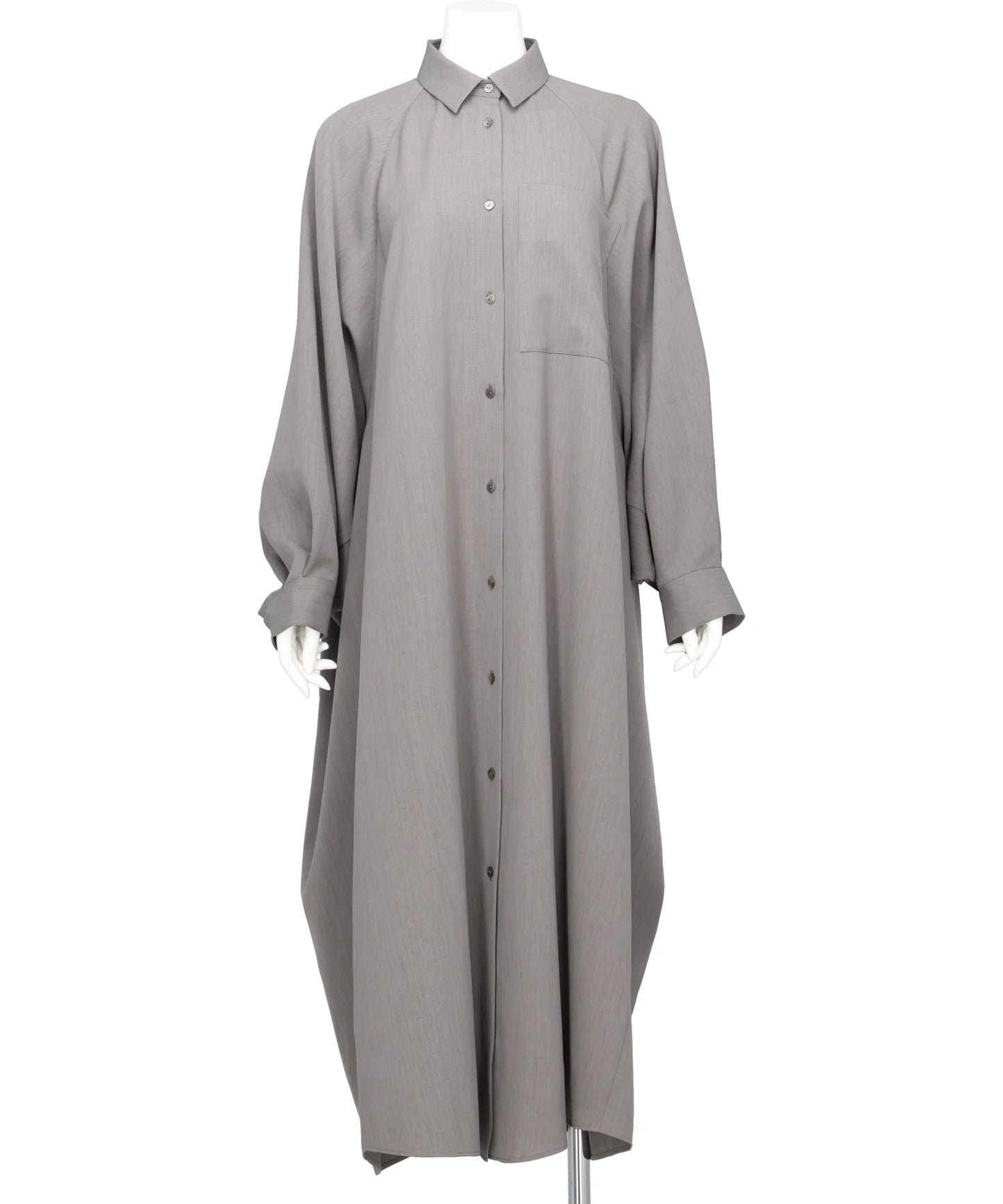 ENFÖLD(エンフォルド) 2026SS COMFORTABLE TWILL CIRCLE TUCK DRS 300JS233-0481