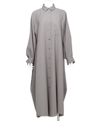 ENFÖLD(エンフォルド) 2026SS COMFORTABLE TWILL CIRCLE TUCK DRS 300JS233-0481