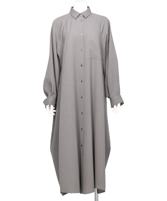 ENFÖLD(エンフォルド) 2026SS COMFORTABLE TWILL CIRCLE TUCK DRS 300JS233-0481