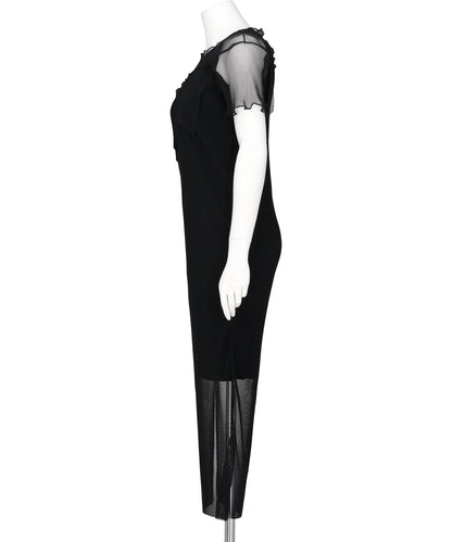 GHOST TODO DRESS SHORT SLEEVE +INNNERBLACK