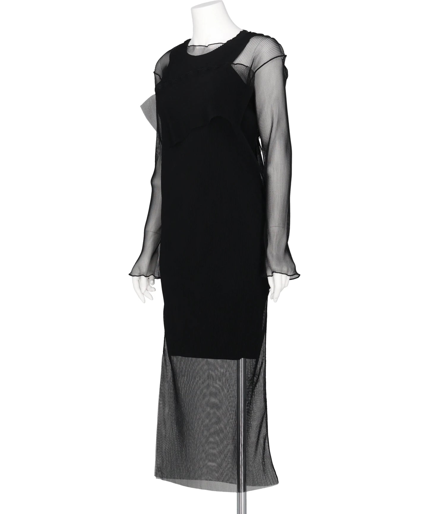 GHOST TODO DRESS LONG SLEEVE +INNNERBLACK