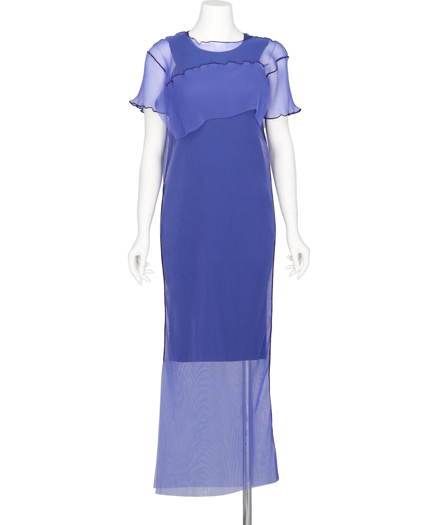 GHOST TODO DRESS SHORT SLEEVE +INNNER- GRAPE