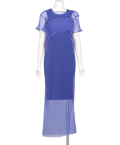 GHOST TODO DRESS SHORT SLEEVE +INNNER- GRAPE