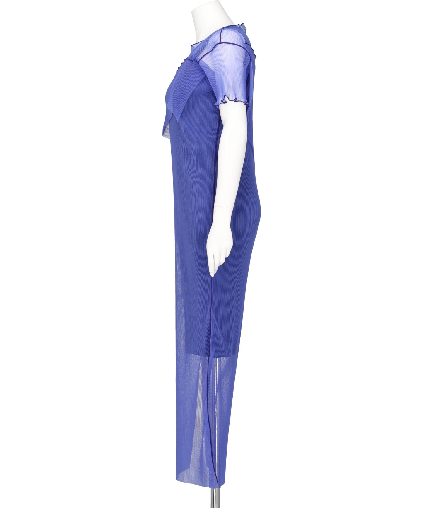 GHOST TODO DRESS SHORT SLEEVE +INNNER- GRAPE