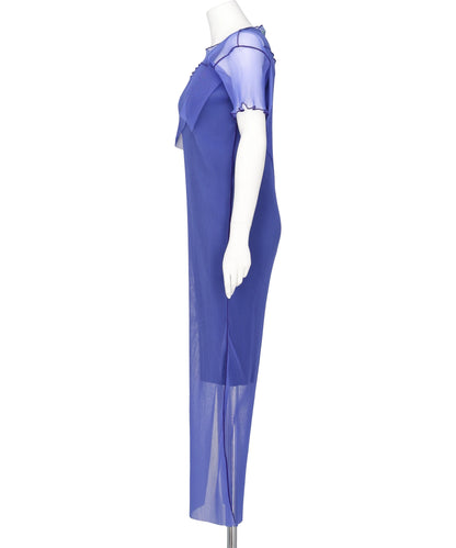 GHOST TODO DRESS SHORT SLEEVE +INNNER- GRAPE