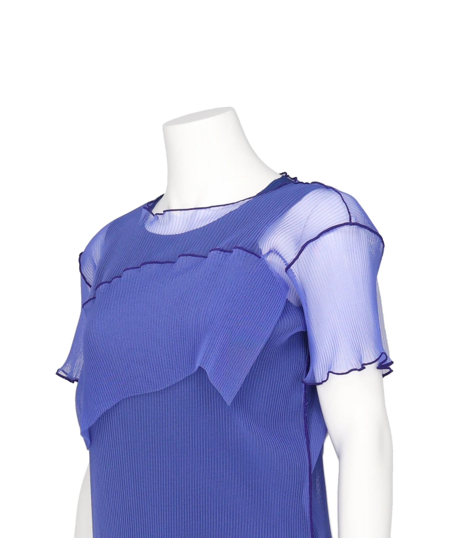 GHOST TODO DRESS SHORT SLEEVE +INNNER- GRAPE