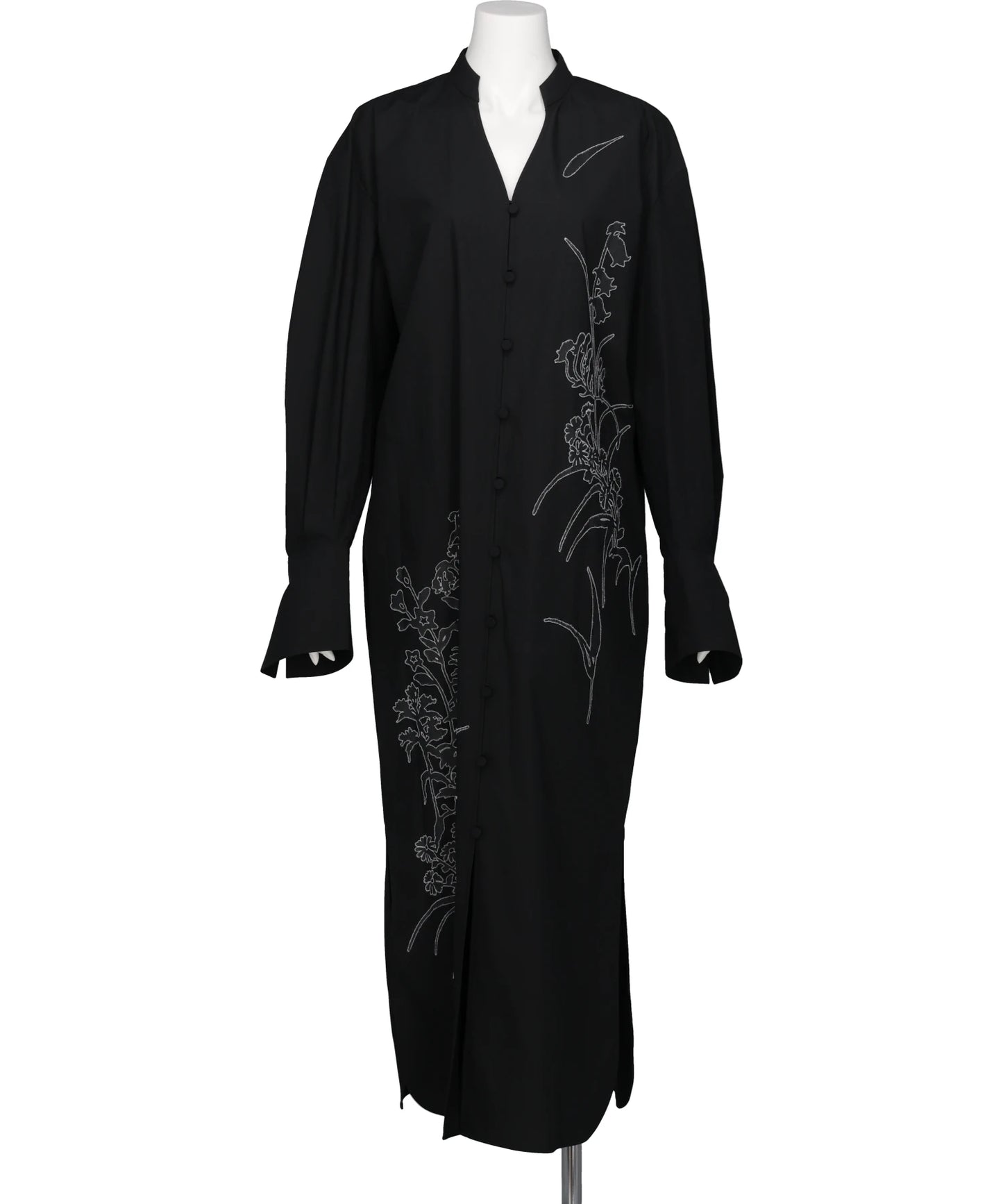 Mame Kurogouchi(マメクロゴウチ) 2026AW WASHI PRINT SHIRT DRESS MM26FW-DR023