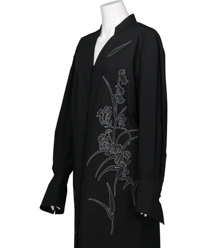 WASHI PRINT SHIRT DRESS
