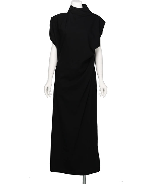Mame Kurogouchi(マメ クロゴウチ)COTTON JERSEY ASYMMETRIC DRESS