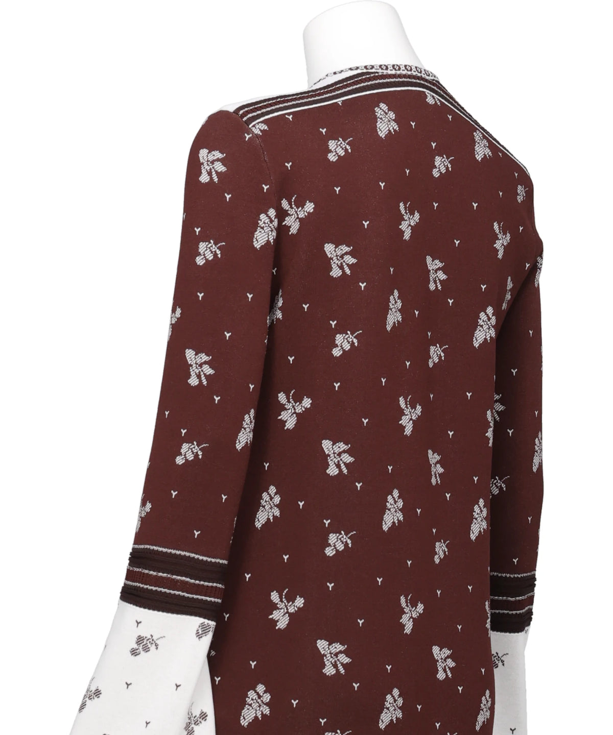 FLORAL JACQUARD KNIT DRESS