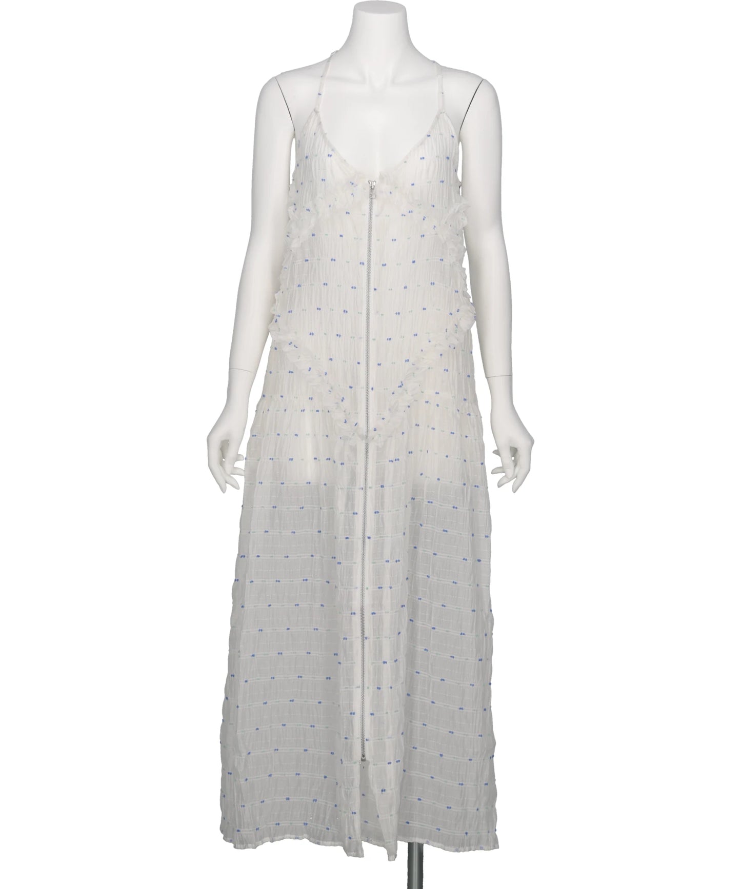 naokitomizuka ORIGINAL JACQUARD CAMISOLE DRESS