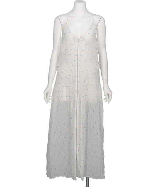 naokitomizuka ORIGINAL JACQUARD CAMISOLE DRESS