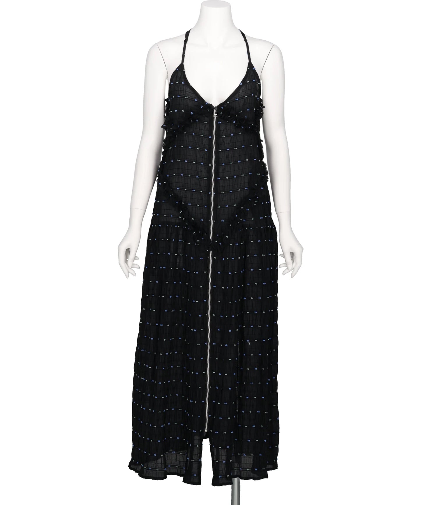 naokitomizuka ORIGINAL JACQUARD CAMISOLE DRESS