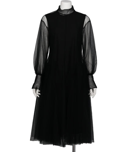 Chika Kisada(チカキサダ) 2026AW TULLE-PANELED DRESS CO-26249