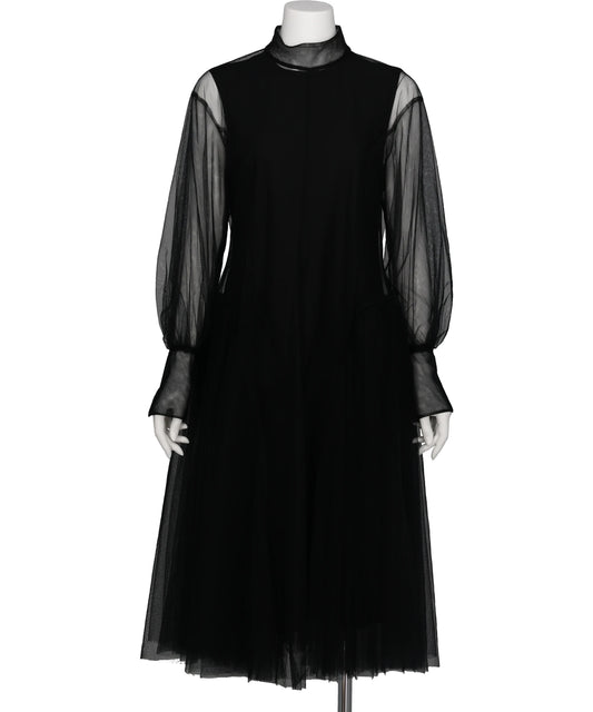 Chika Kisada(チカキサダ) 2026AW TULLE-PANELED DRESS CO-26249