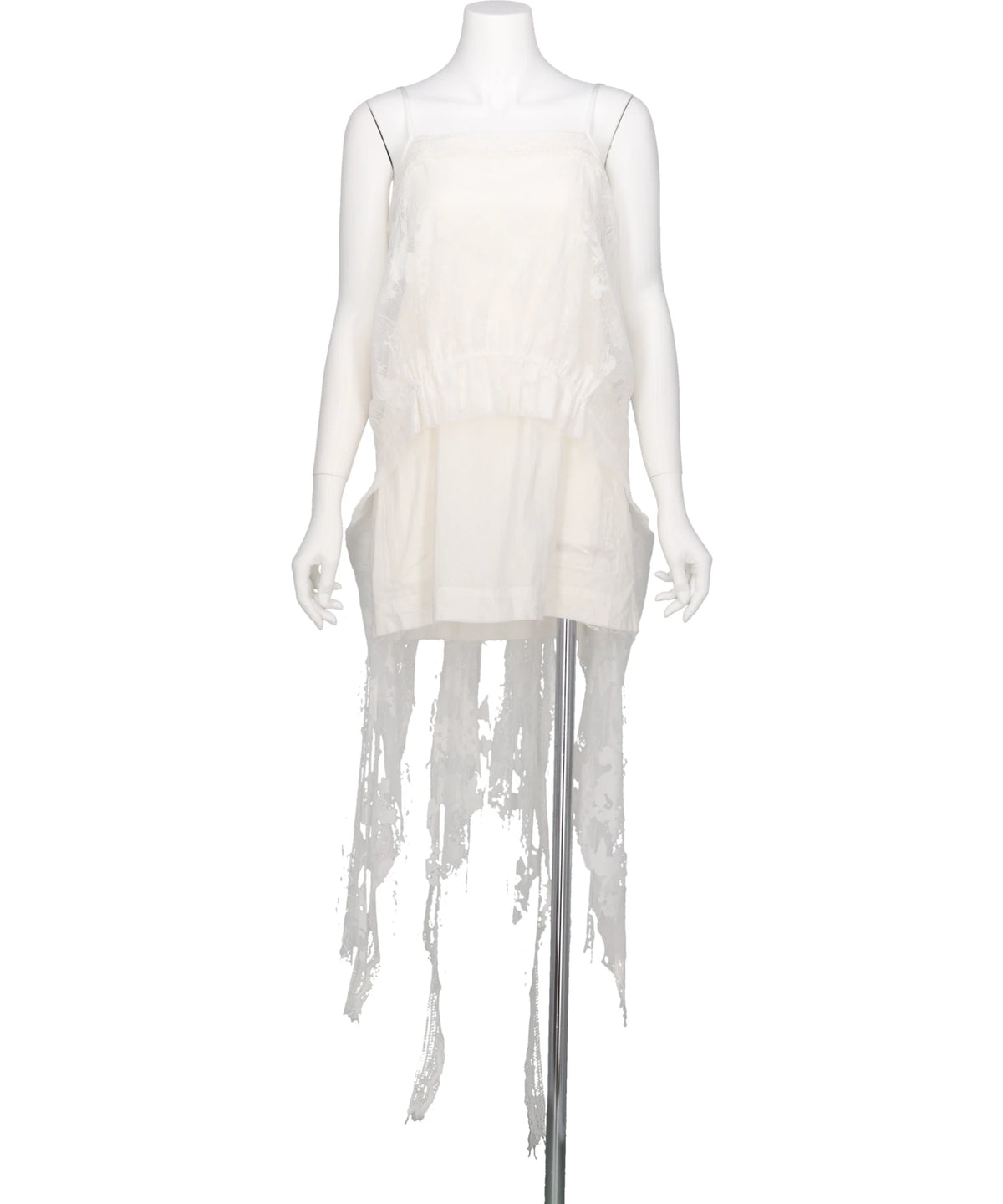 mukcyen（ムッシャン）LAYERED LACE SLIP DRESS