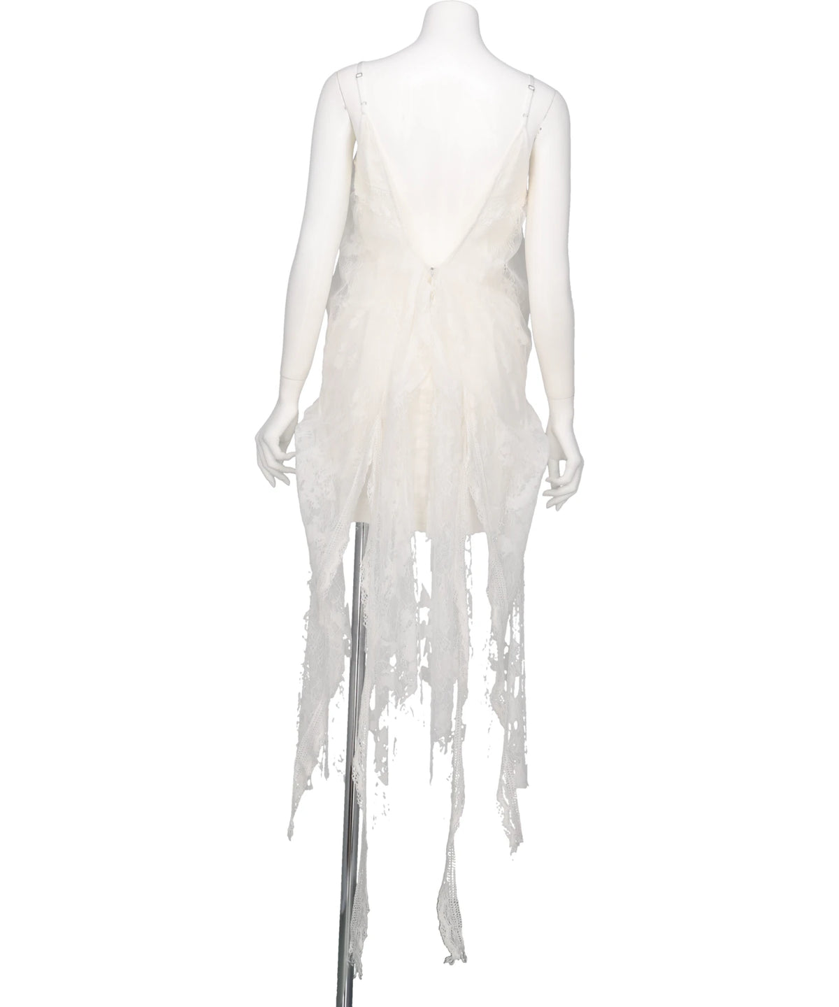 LAYERED LACE SLIP DRESS