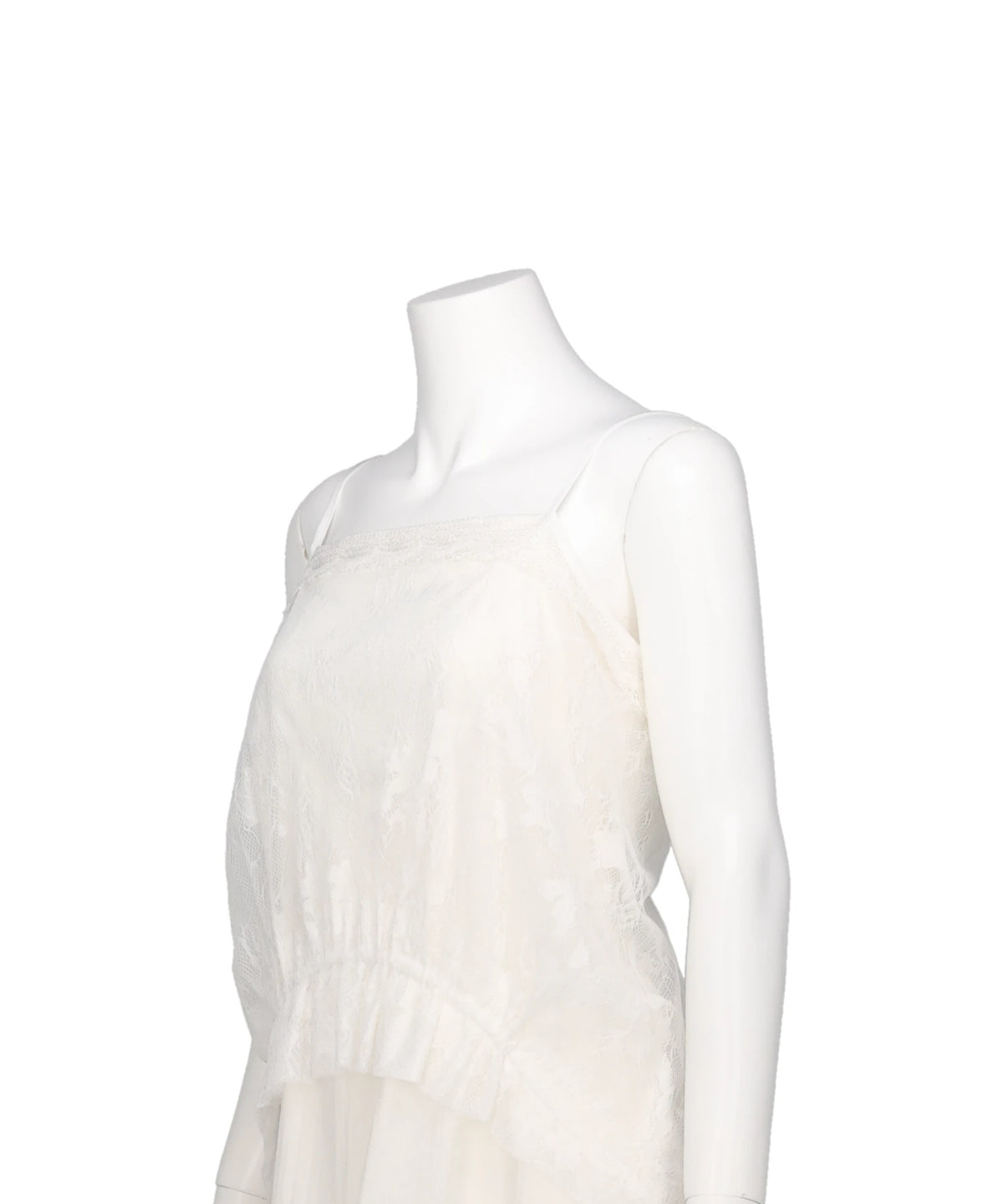 LAYERED LACE SLIP DRESS
