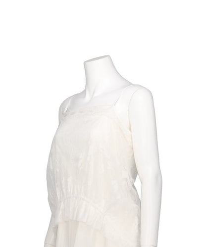 LAYERED LACE SLIP DRESS