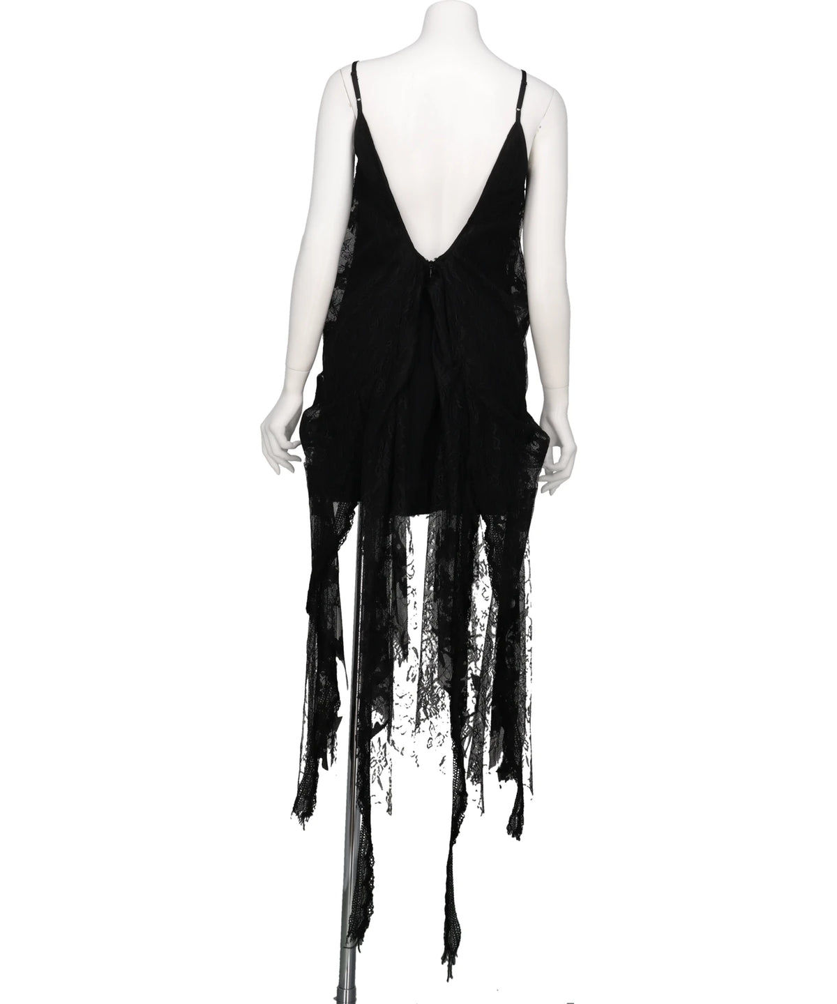 LAYERED LACE SLIP DRESS