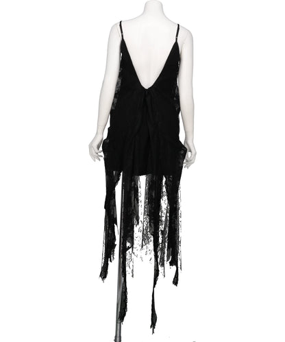LAYERED LACE SLIP DRESS