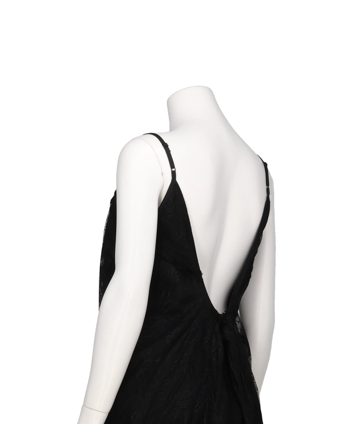 LAYERED LACE SLIP DRESS