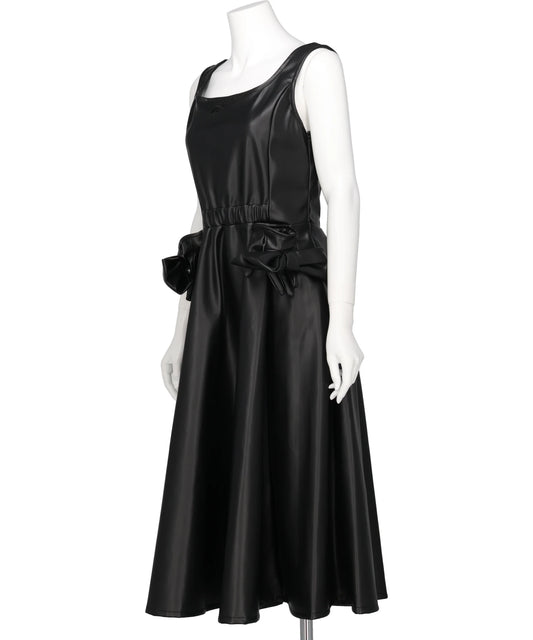 Reebok FAUX LEATHER DRESS WITH GLOVE