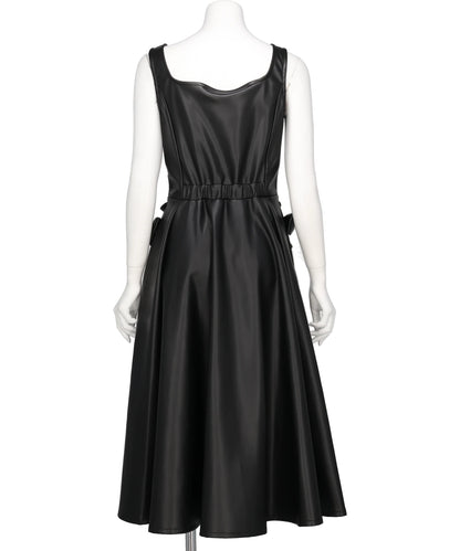 Reebok FAUX LEATHER DRESS WITH GLOVE