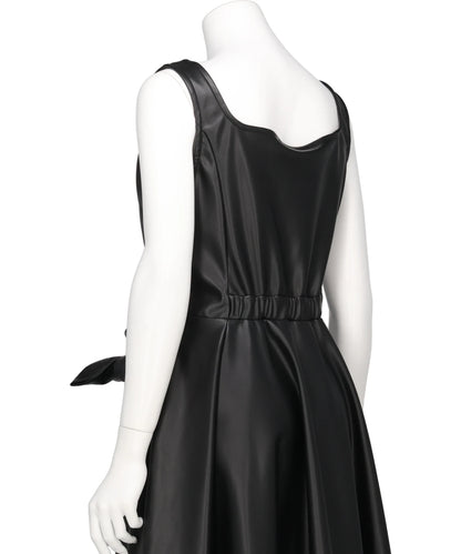 Reebok FAUX LEATHER DRESS WITH GLOVE