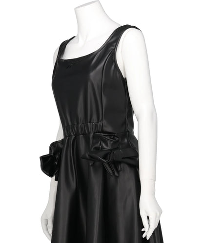 Reebok FAUX LEATHER DRESS WITH GLOVE