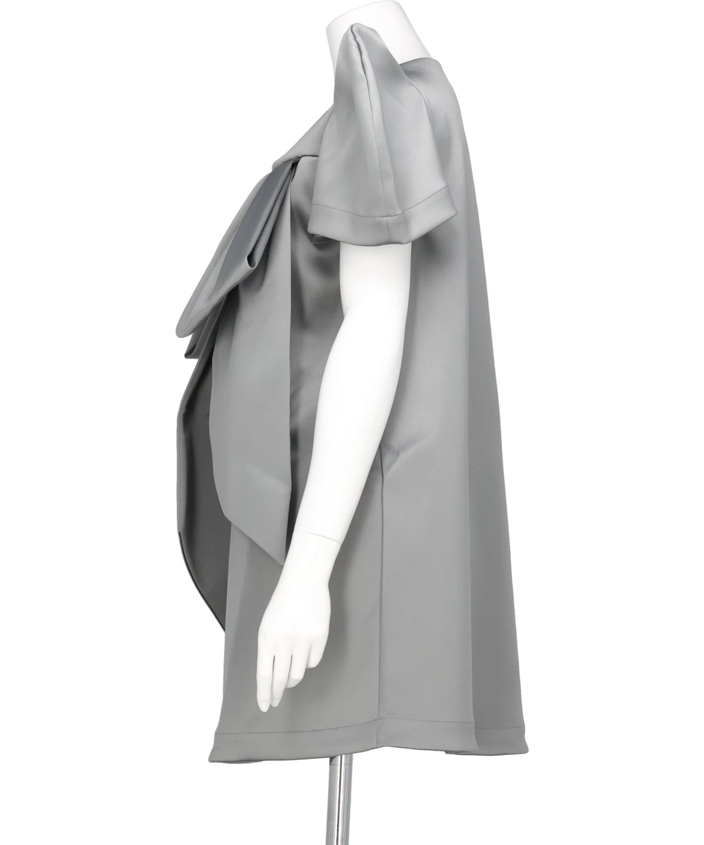 SATIN BOW DRESS WOVEN