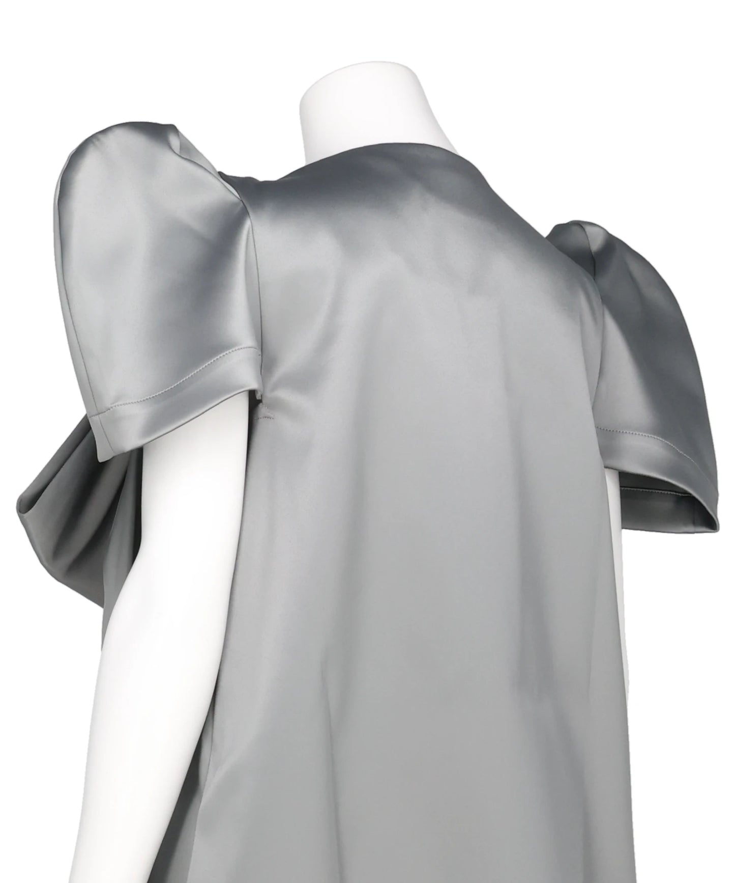 SATIN BOW DRESS WOVEN