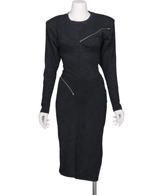 VAQUERA ZIPPER DRESS