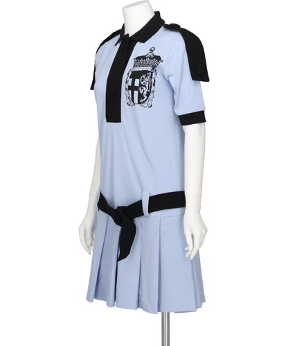 CREST POLO DRESS