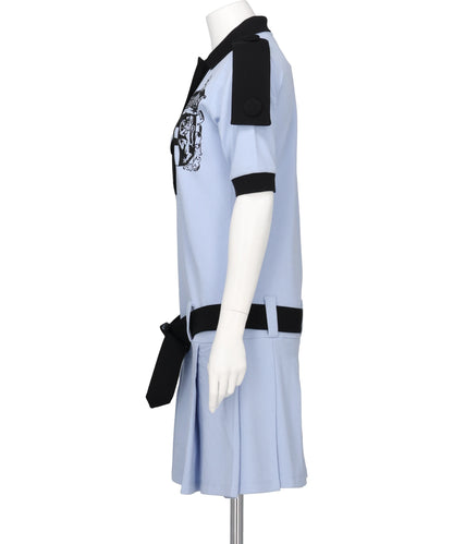 CREST POLO DRESS