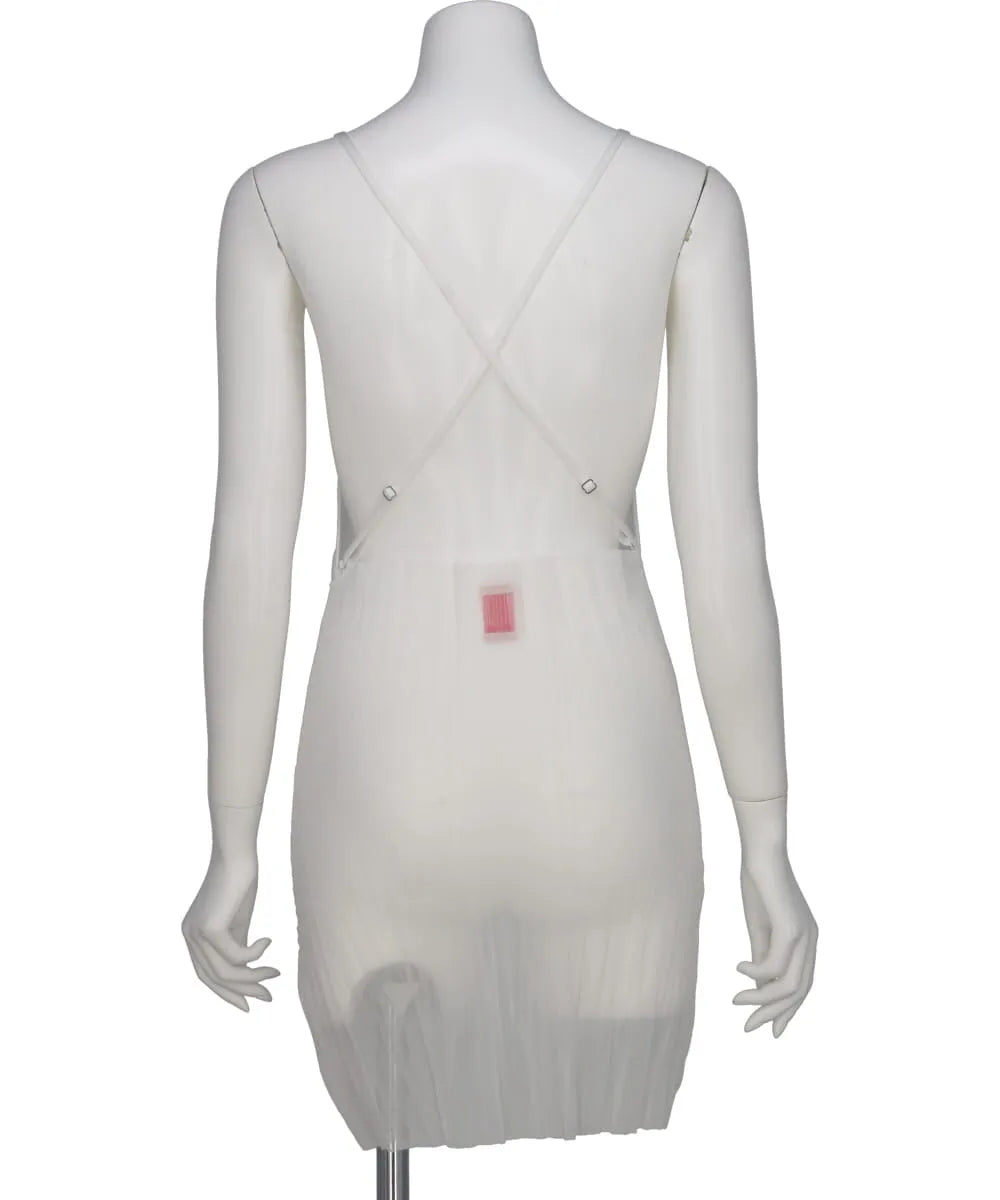 WRINKLE SHEER CAMI DRESS