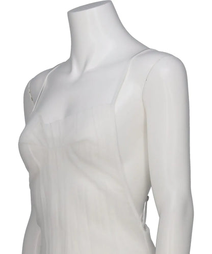 WRINKLE SHEER CAMI DRESS