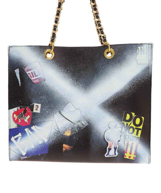 TROMPE LOEIL TOTE LEATHER