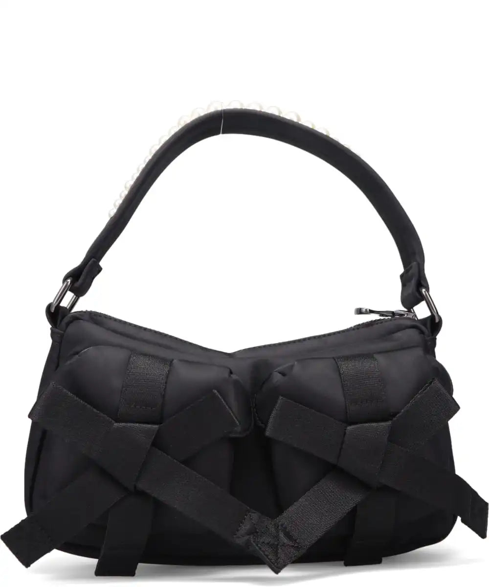 Simone Rocha(シモーンロシャ) UTILITY BOW POCKET POCHETTE BAG W/ EMB