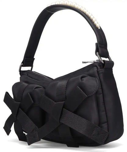 UTILITY BOW POCKET POCHETTE BAG W/ EMB