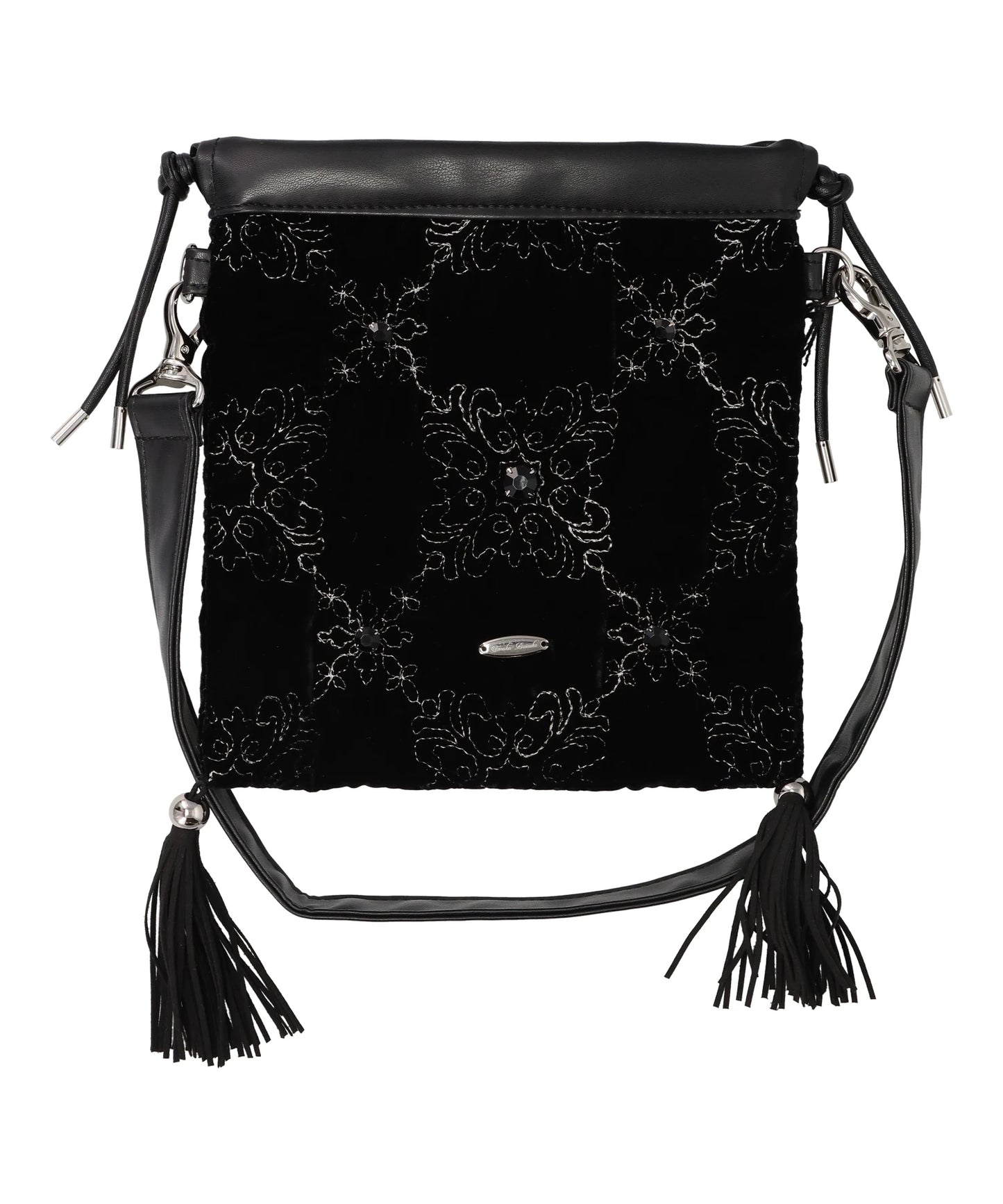 PALACE TILES QUILTED DRAWSTRING BAG