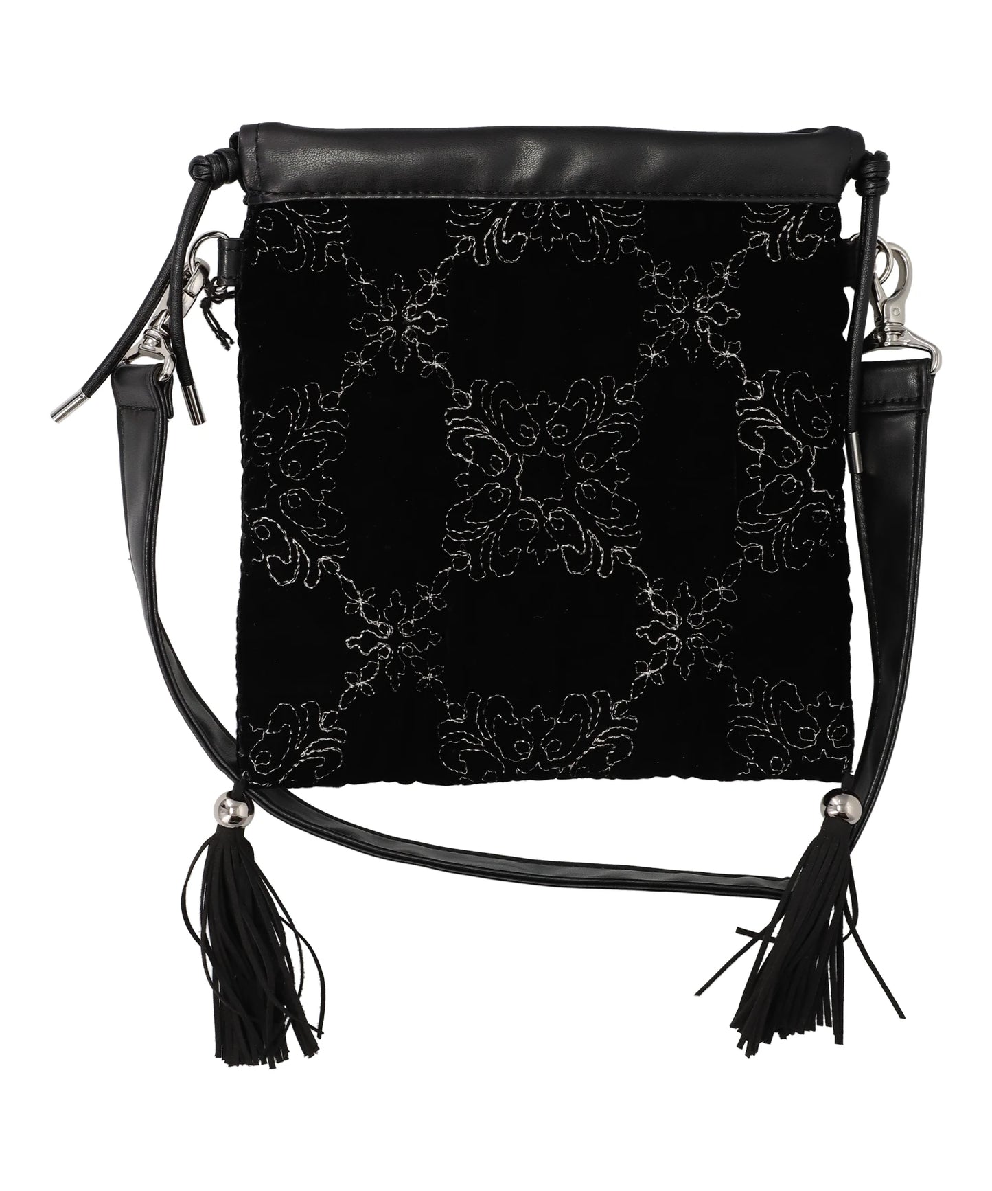 PALACE TILES QUILTED DRAWSTRING BAG