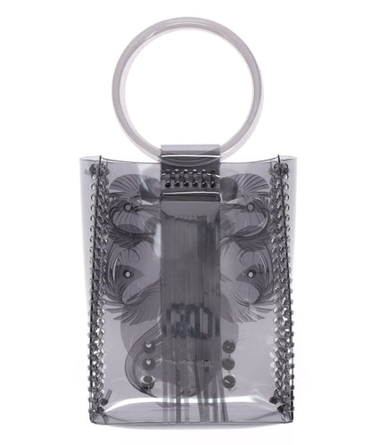 TRANSPARENT SCULPTURAL MINI HANDBAG