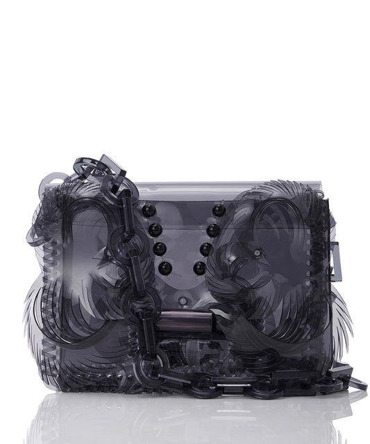 TRANSPARENT SCULPTURAL MINI CHAIN