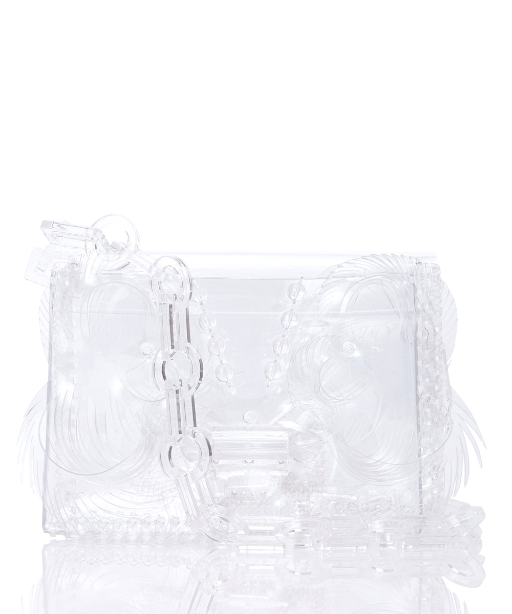 TRANSPARENT SCULPTURAL MINI CHAIN