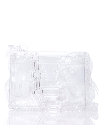 TRANSPARENT SCULPTURAL MINI CHAIN